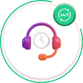 24/7 customer support